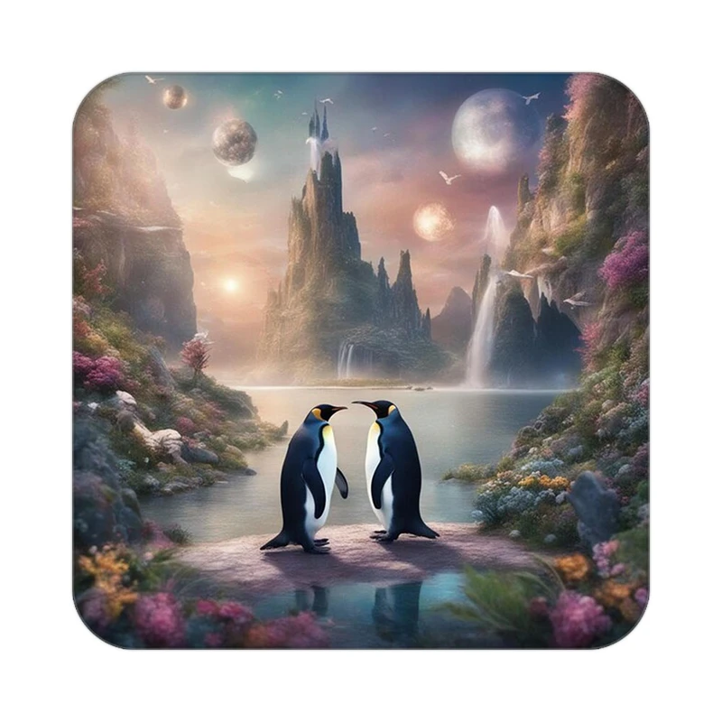 زیر لیوانی کاکتی مدل عاشقانه کد mp12787