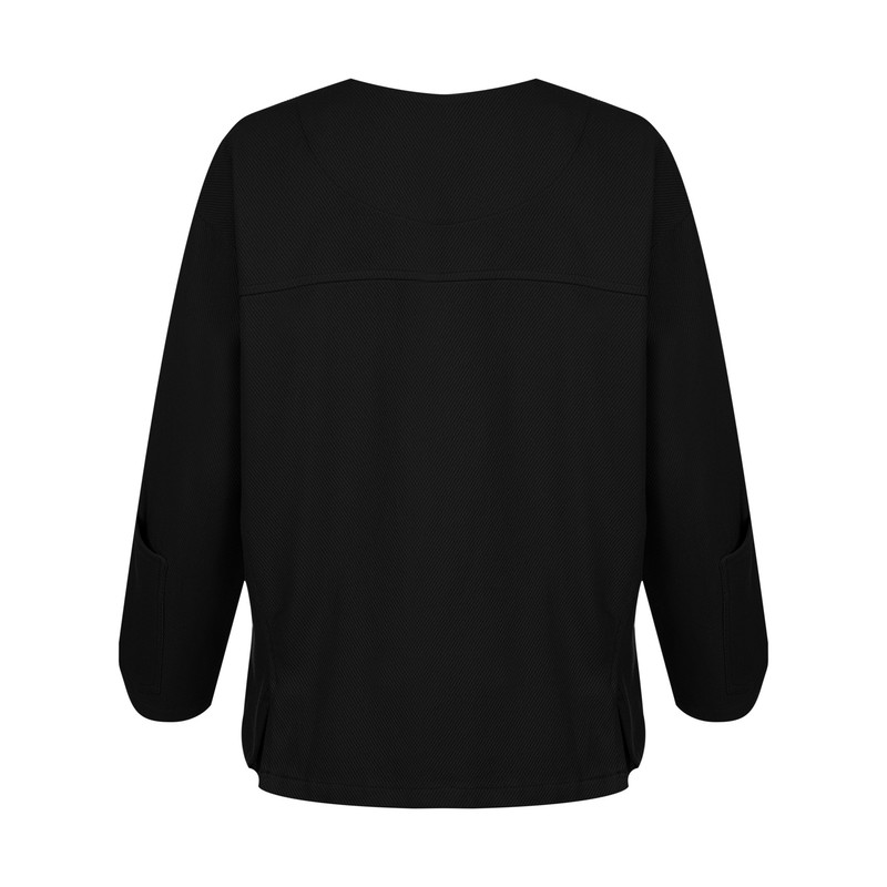 کت زنانه سرژه مدل 232158 رنگ مشکی