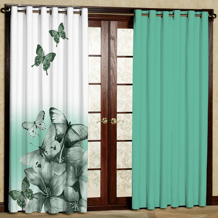 پرده پانچی کد 5126 سایز 280x140 سانتی متر 