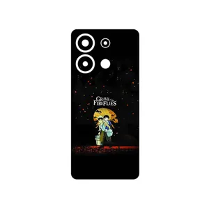 MAHOOT Grave of the Fireflies Cover Sticker for Xiaomi Redmi Note 13 4G