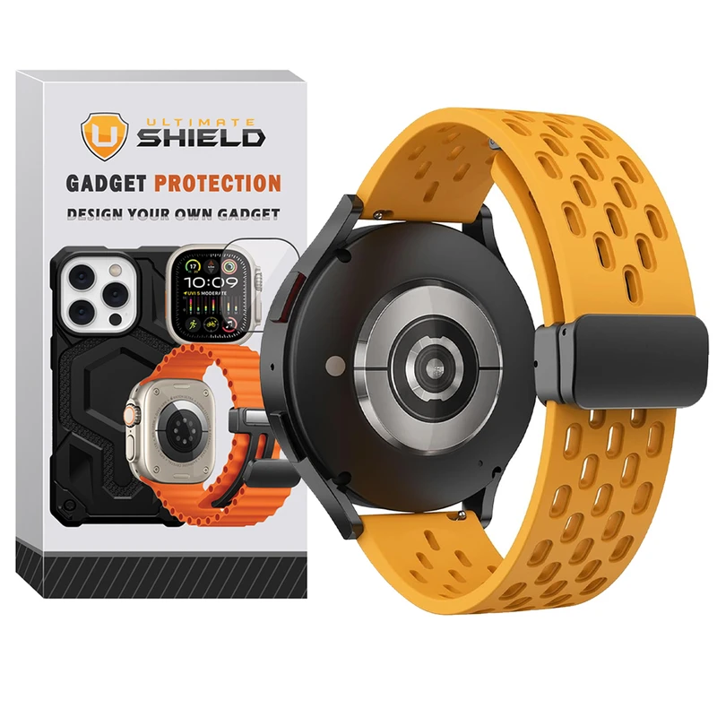 بند آلتیمیت شیلد مدل SPL NK Mag UL TW مناسب برای ساعت هوشمند گلوریمی M1 Pro / M2 Pro / GS1 Pro / GR1 / Calling Watch M2 / M2 Max