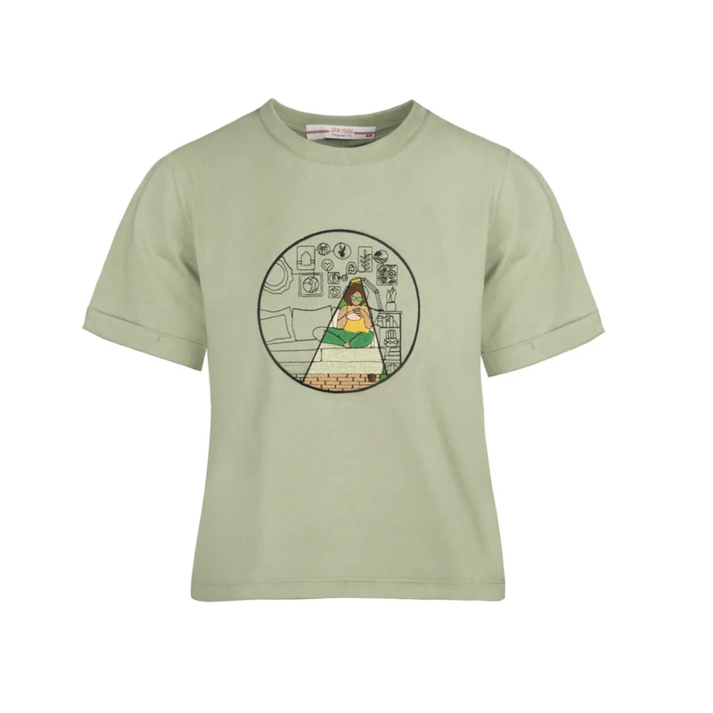 تی شرت آستین کوتاه زنانه مدل SB-SS-3180