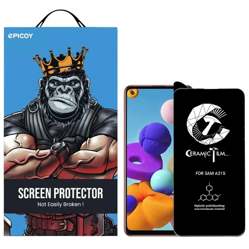  محافظ صفحه نمایش سرامیکی اپیکوی مدل CR7 مناسب برای گوشی موبایل سامسونگ Galaxy A21s