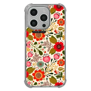AKAM AMC-WTA15PRO-FLOWERS4 Cover For Apple iPhone 15 Pro