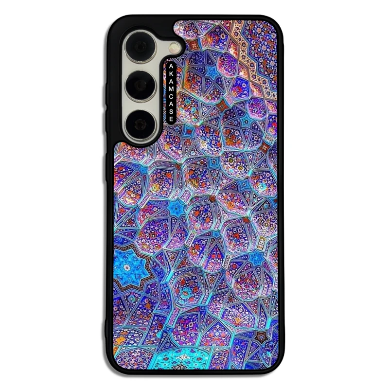 کاور آکام مدل AMC-WSGS23-MOSAIC-26 مناسب برای گوشی موبایل سامسونگ Galaxy S23