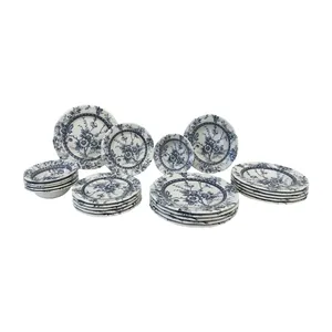 سرویس غذاخوری 24 پارچه انگلیش هوم مدل Roseane