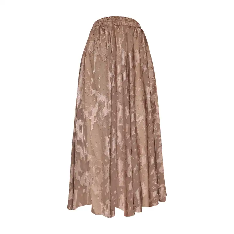 دامن کلوش زنانه مدل H26 رنگ صورتی