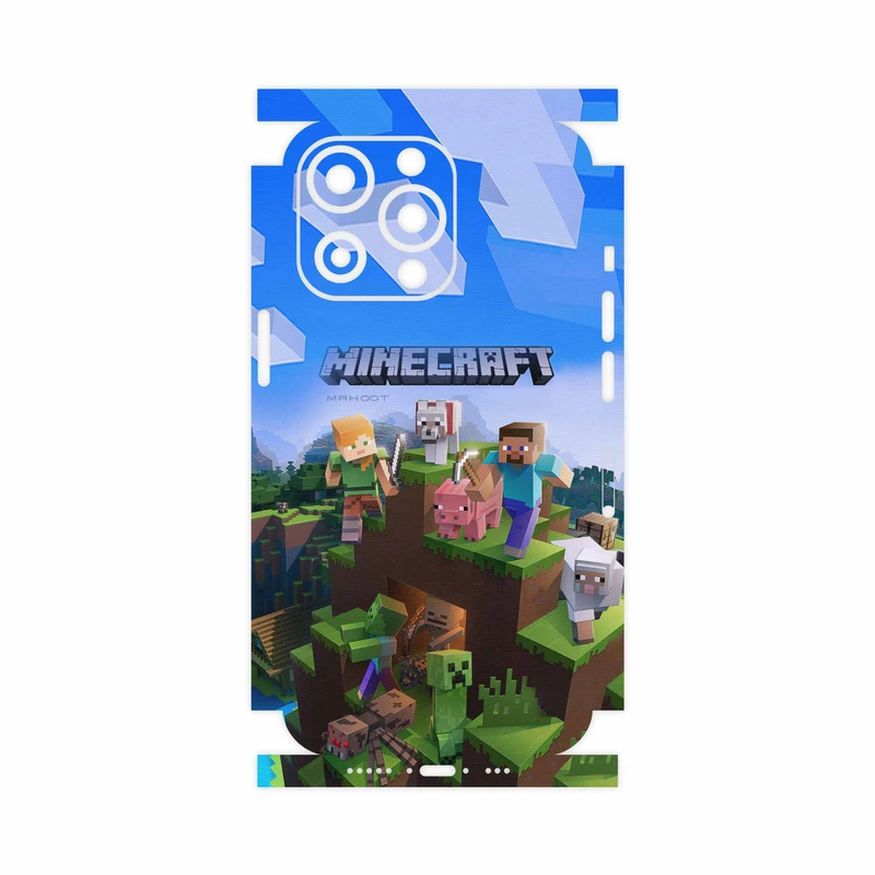 برچسب پوششی ماهوت مدل Minecraft-Game-FullSkin مناسب برای گوشی موبایل اپل iphone 13 Pro
