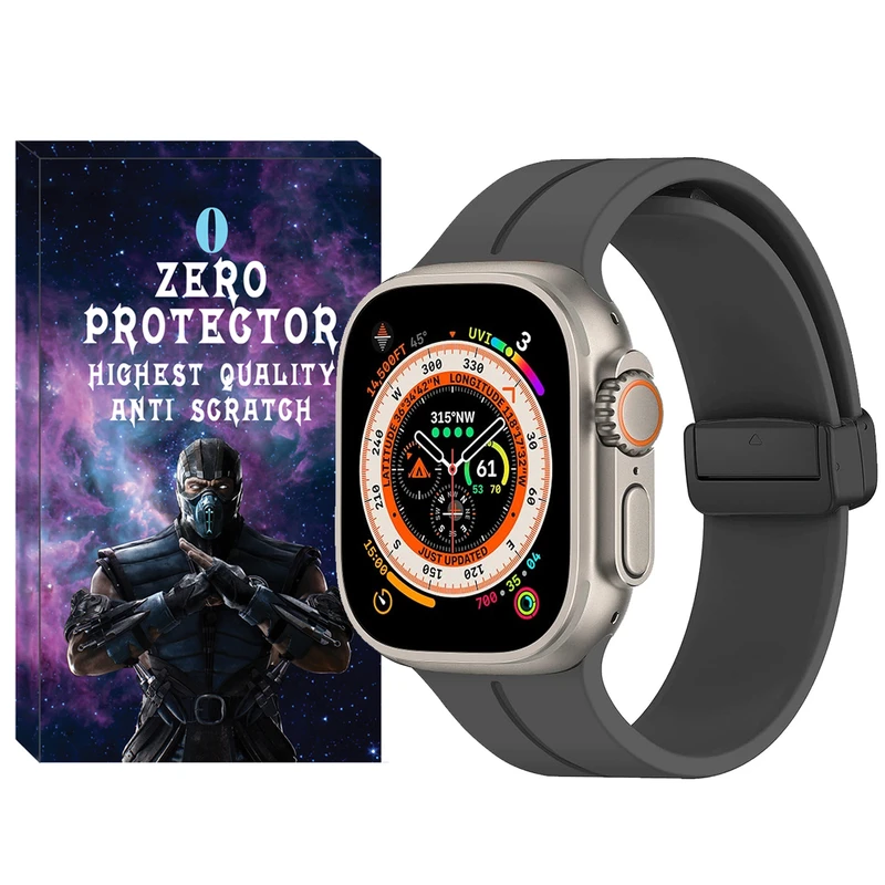 بند زیرو مدل Magnetic-ORG-ZR مناسب برای ساعت هوشمند ویرفیت N8 Ultra