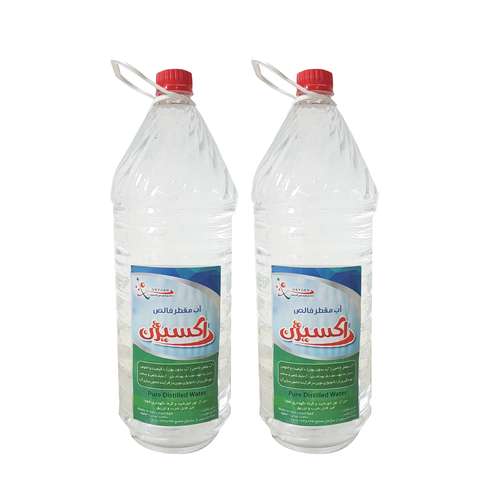 آب مقطر اکسیژن مدل OP02 حجم 2.5 لیتری بسته دو عددی