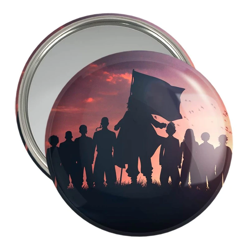 آینه جیبی خندالو مدل تومان انیمه توکیو ریونجرز  کد 11156