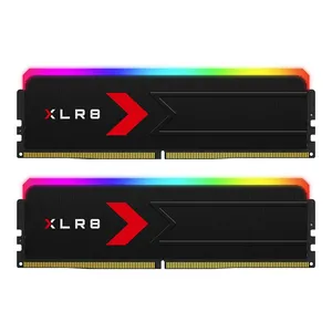 رم دسکتاپ DDR5 دو کاناله فرکانس 6400 مگاهرتز CL36 پی ان وای مدل XLR8 ظرفیت ۳۲ گیگابایت