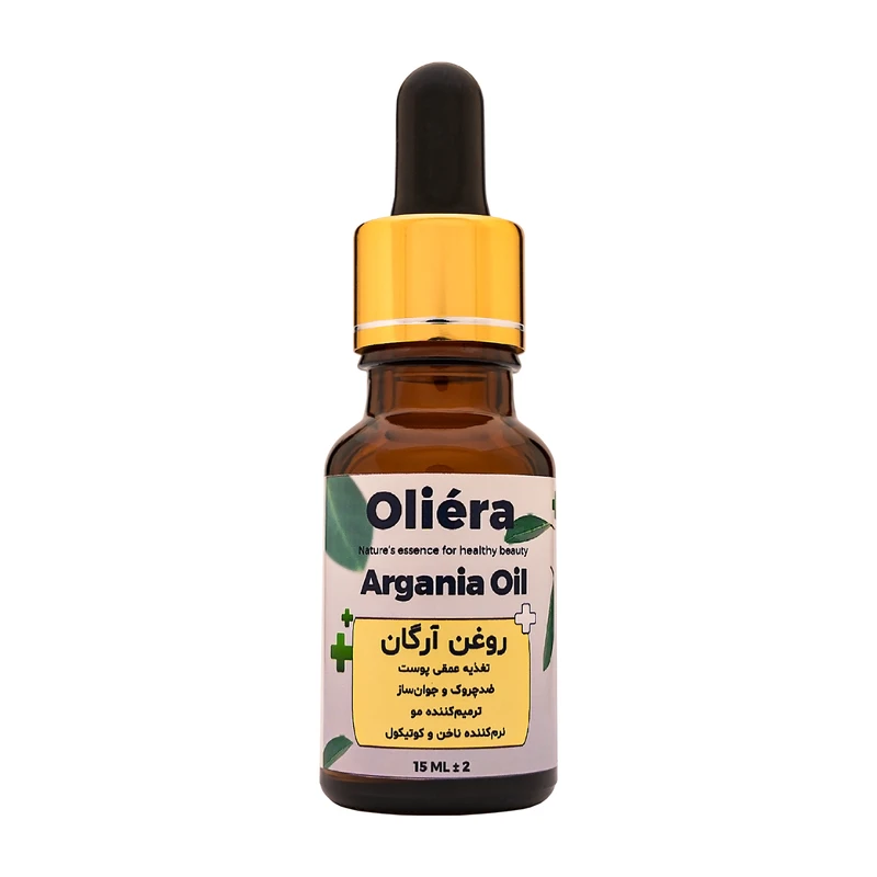روغن مو اُلیئرا مدل آرگان حجم 15 میلی لیتر