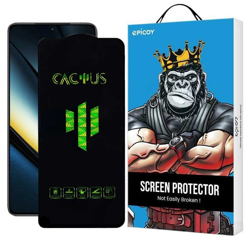 محافظ صفحه نمایش اپیکوی مدل Cactus مناسب برای گوشی موبایل شیائومی Poco F6 Pro/ Poco F6/ Redmi Turbo 3