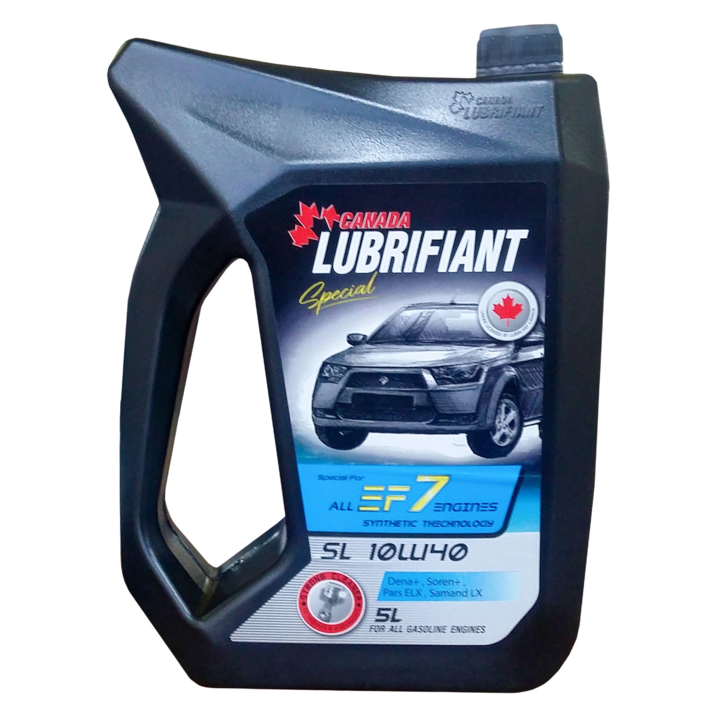 روغن موتور لوبریفنت کانادا مدل ای اف سون  SL 10W40 حجم 5 لیتر