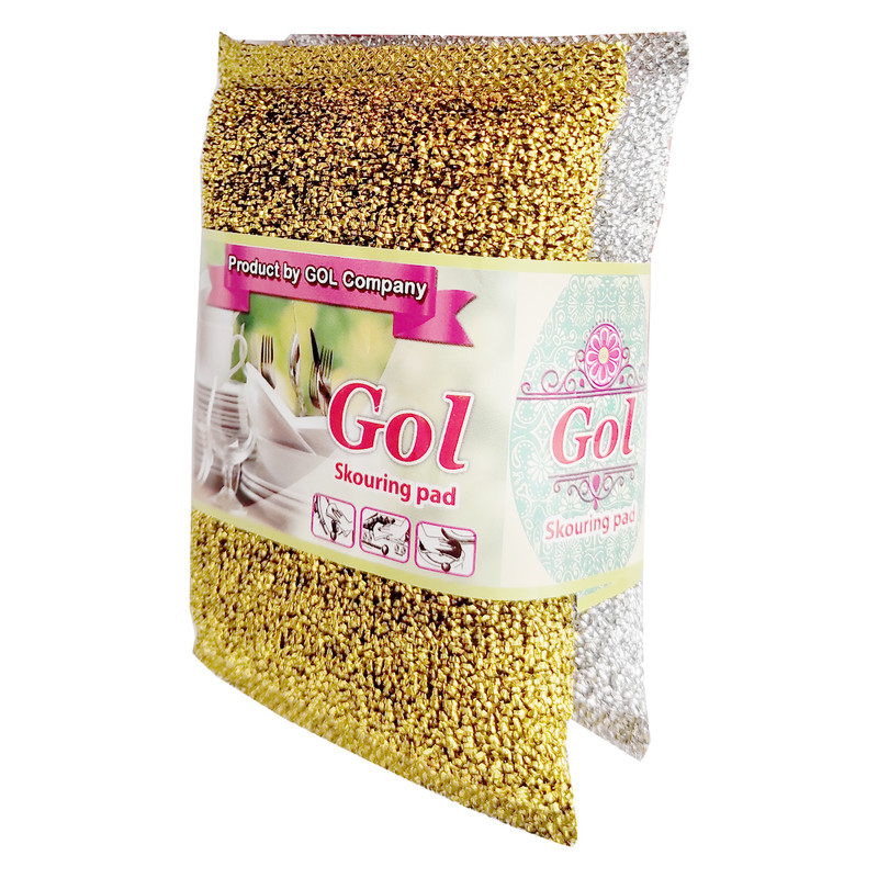 اسکاچ ظرفشویی گل کد 3 بسته 2 عددی