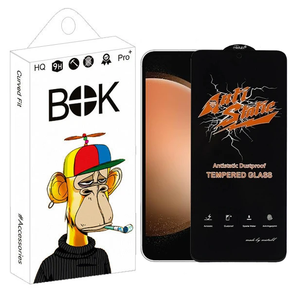 محافظ صفحه نمایش بوک مدل Antistatic Pro مناسب برای گوشی موبایل سامسونگ Galaxy A54 / S23 FE