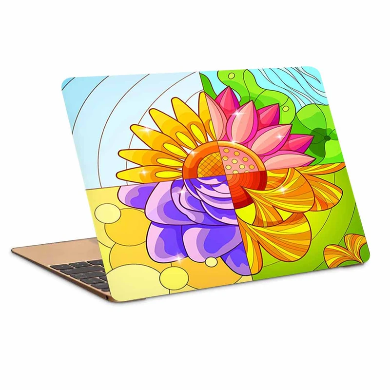 استیکر لپ تاپ طرح نقاشی فانتزی  کد P-1415 مناسب برای لپ تاپ 15 تا 17 اینچ