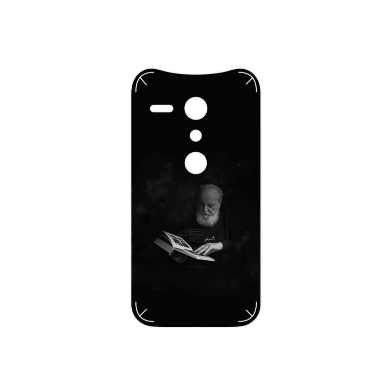 برچسب پوششی ماهوت مدل Hoshang Ebtehaj مناسب برای گوشی موبایل موتورولا Moto G