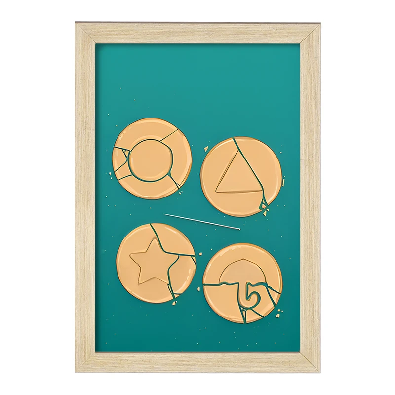 تابلو خندالو مدل بازی مرکب (Squid Game) کد F11780