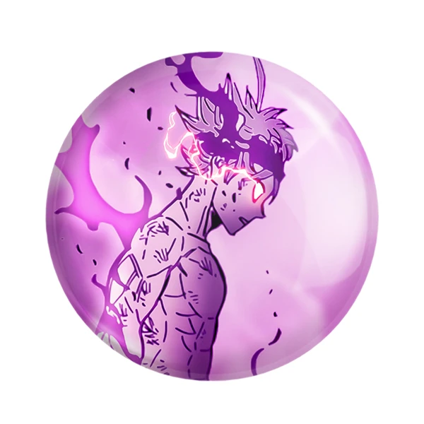 مگنت خندالو طرح آستا انیمه بلک کلاور کد 11748