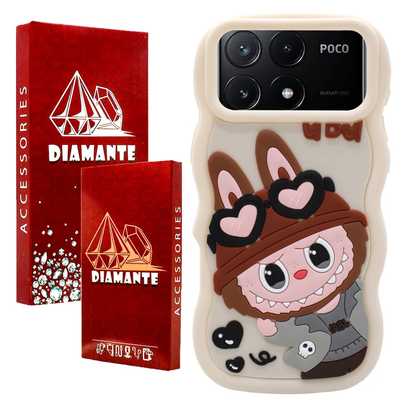 کاور دیامانته مدل Cream Rd مناسب برای گوشی موبایل شیائومی Poco X7 Pro 