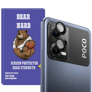 محافظ لنز دوربین برنارد مدل Ring Metal مناسب برای گوشی موبایل شیائومی Poco X5 Pro 5G