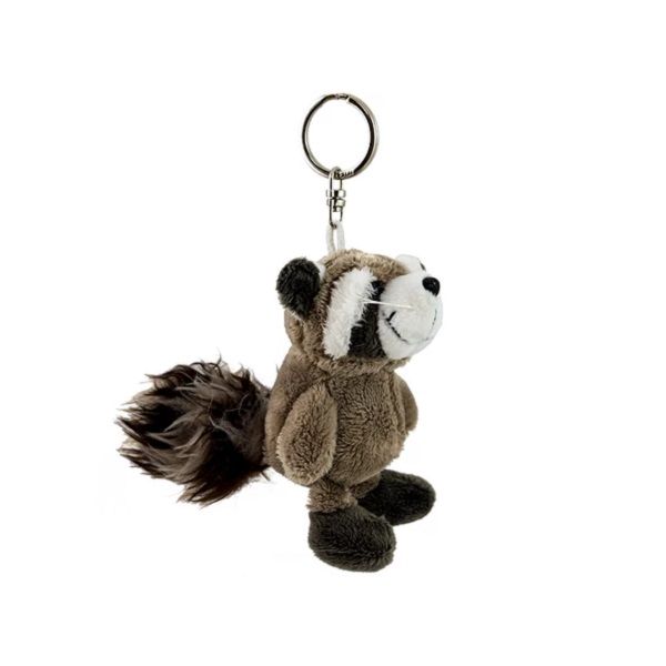 آویز عروسکی نیکی طرح راکن مدل Raccoon Keyring -  - 3