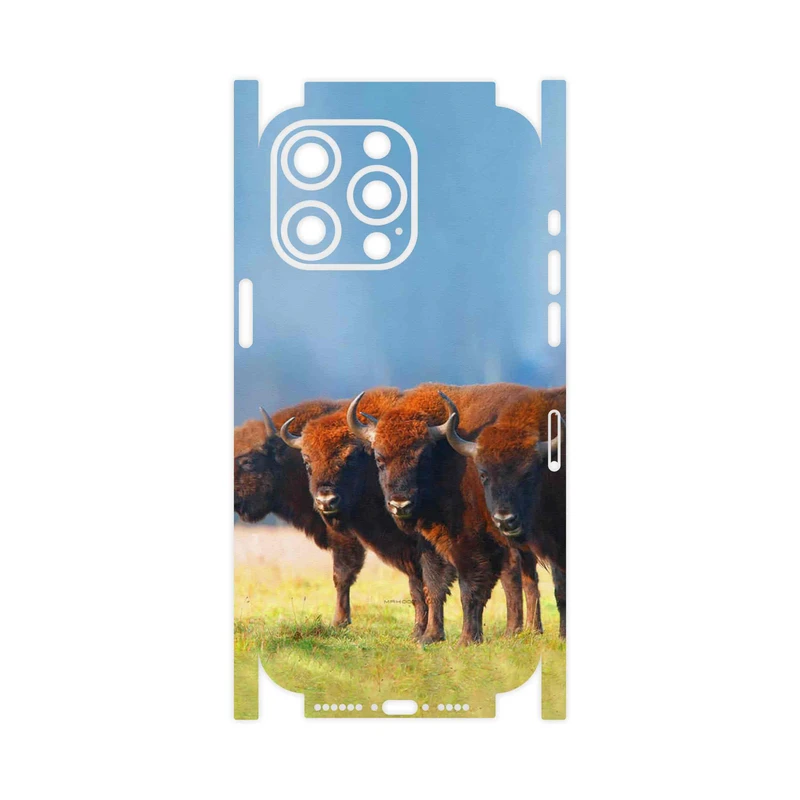 برچسب پوششی ماهوت مدل Buffalo-FullSkin مناسب برای گوشی موبایل اپل iPhone 15 Pro Max