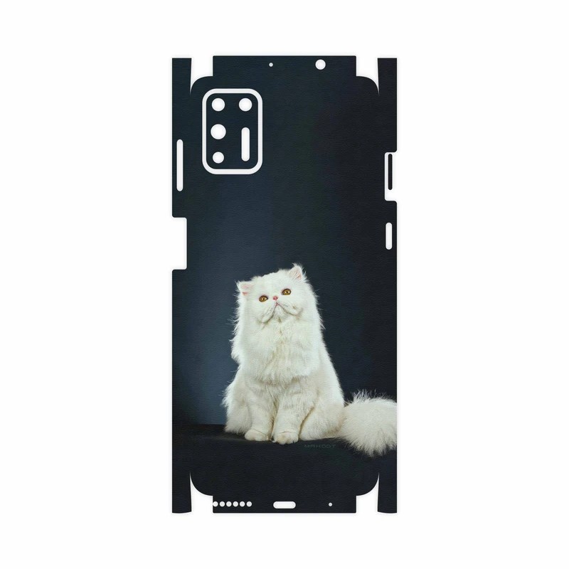 برچسب پوششی ماهوت مدل Persian cat-FullSkin مناسب برای گوشی موبایل موتورولا Moto G9 Plus
