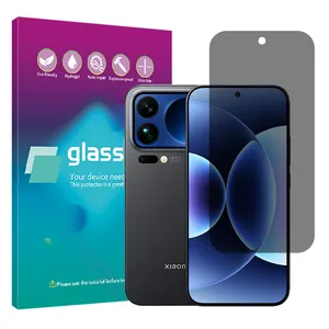 Glass Pro privacy screen protector borderless model suitable for Xiaomi 17 Pro mobile phone