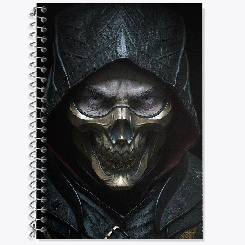 دفتر لغت 50 برگ خندالو مدل بازی مورتال کمبت Mortal Kombat کد 29787