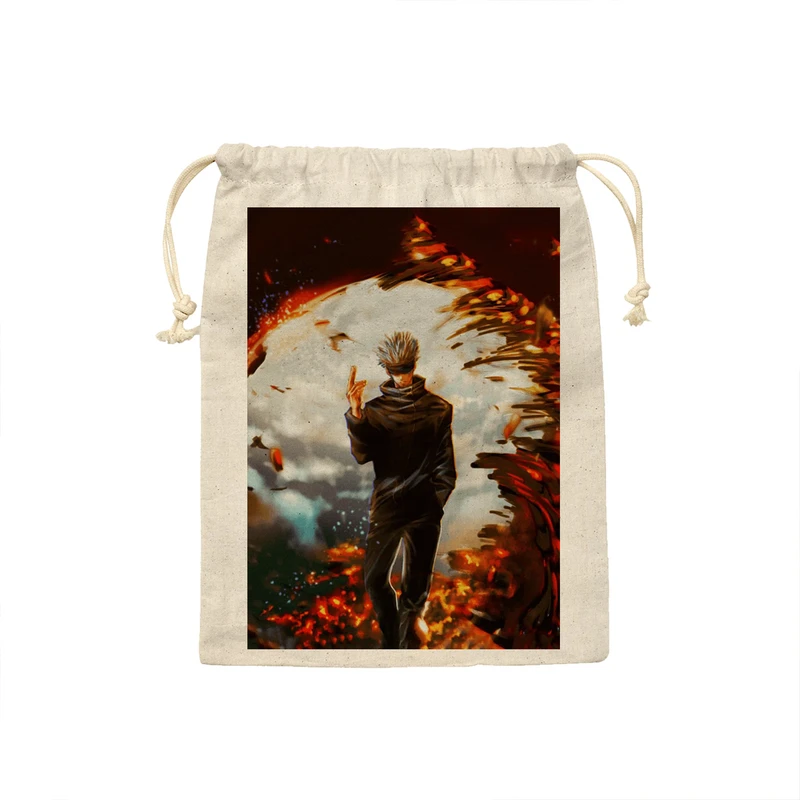 کیسه نان و سبزی ترمه طراحان ایده  طرح جوجوتسو کایسن Jujutsu Kaisen کد strm0436 - M