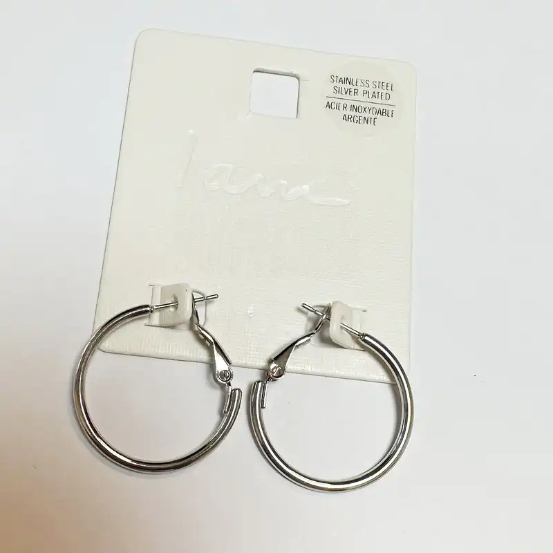 گوشواره زنانه آی ام مدل حلقه ای