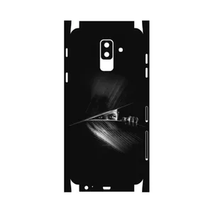 MAHOOT Black Portrait-FullSkin Cover Sticker for Samsung Galaxy A6 Plus 2018