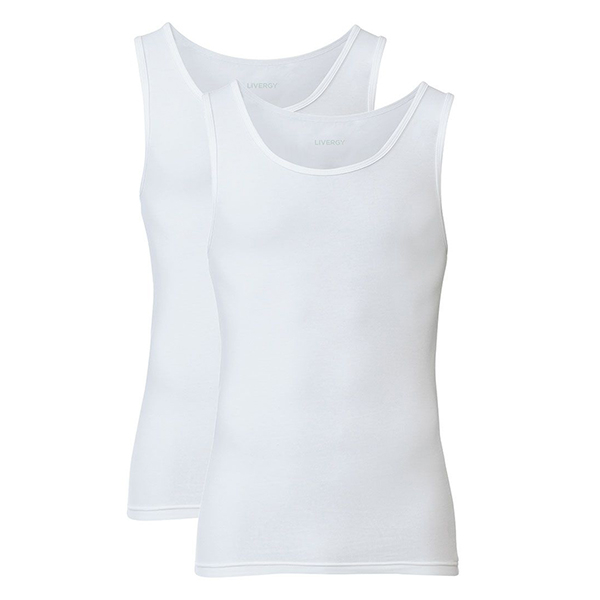 زیرپوش بدون آستین مردانه لیورجی مدل 5304857 بسته 2 عددی