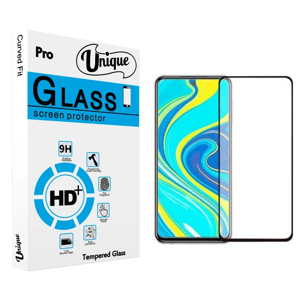 محافظ صفحه نمایش يونيک مدل +Clear مناسب برای گوشی موبایل شیائومی Redmi Note 9S