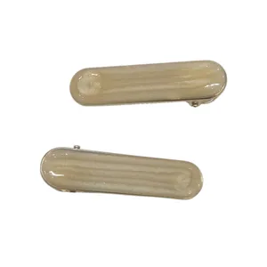 گیره مو دخترانه مدل انبری ساده کد SAA01 بسته 2 عددی