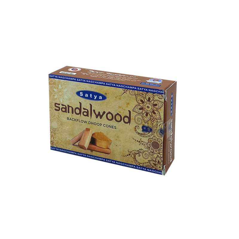 عود ساتیا مدل آبشاری Sandal-wood