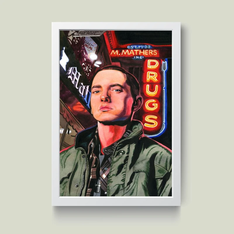 تابلو مدل Eminem کدm50112