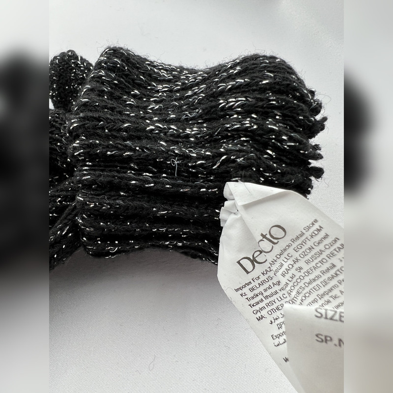دستکش بافتنی بچگانه دفکتو مدل SHN12