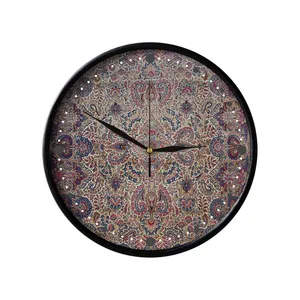 ساعت دیواری مدوپد طرح فرش کرمان مدل C-Kerman01