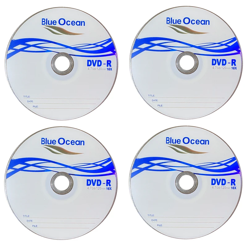 دی وی دی خام مدل Blue Ocean بسته 4 عددی