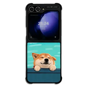 AKAM AMC-WSGZFLIP5-DOGS-12 Cover For Samsung Galaxy Z Flip 5