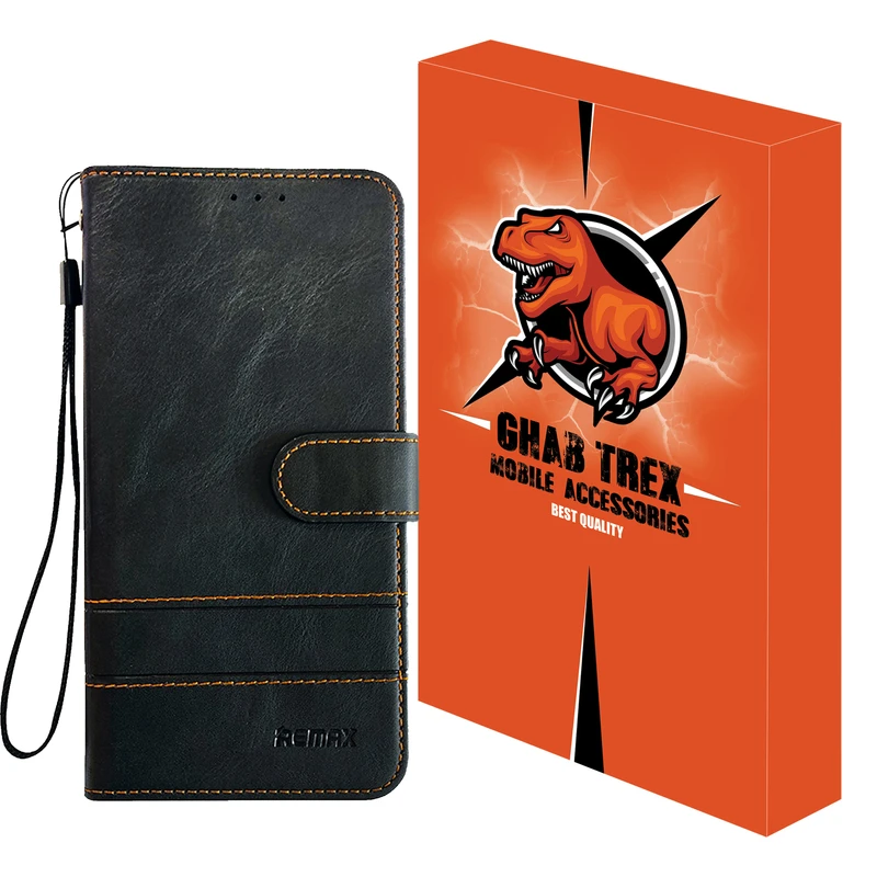 کیف کلاسوری قاب تی رکس مدل CCOLOR مناسب برای گوشی موبایل سامسونگ Galaxy A35 / A55 به همراه بند