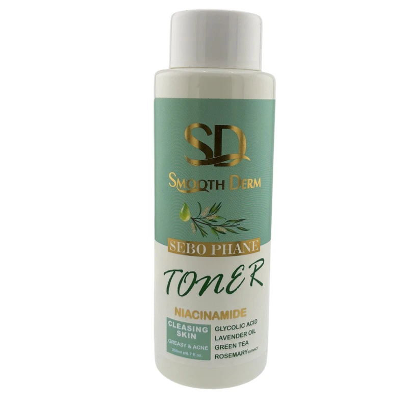 تونر اسموت درم مدل نیاسین آمید حجم 250 میلی لیتر