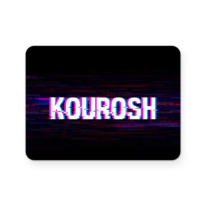 برچسب تاچ پد دسته بازی پلی استیشن 4 ونسونی طرح KOUROSH