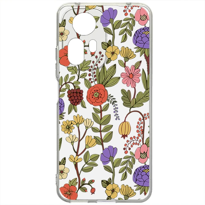 کاور طرح Tiny Flower مناسب برای گوشی موبایل شیائومی Redmi Note 12S 