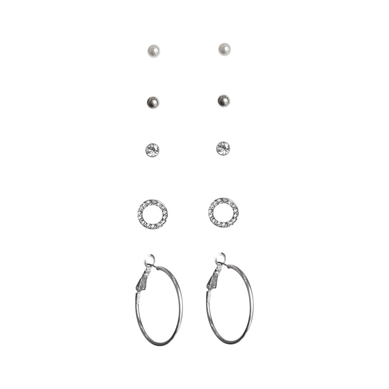 گوشواره زنانه اکسسورایز مدل AE1241-009  مجموعه 10 عددی