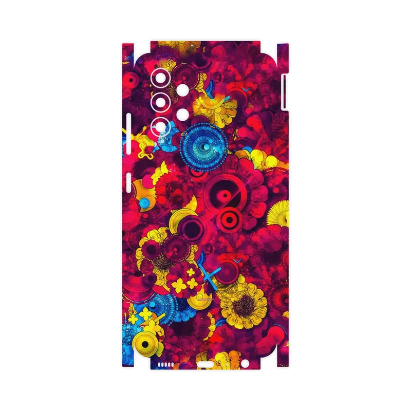 برچسب پوششی ماهوت مدل Vector Flower Garden Digital Art-FullSkin مناسب برای گوشی موبایل سامسونگ Galaxy M32 5G
